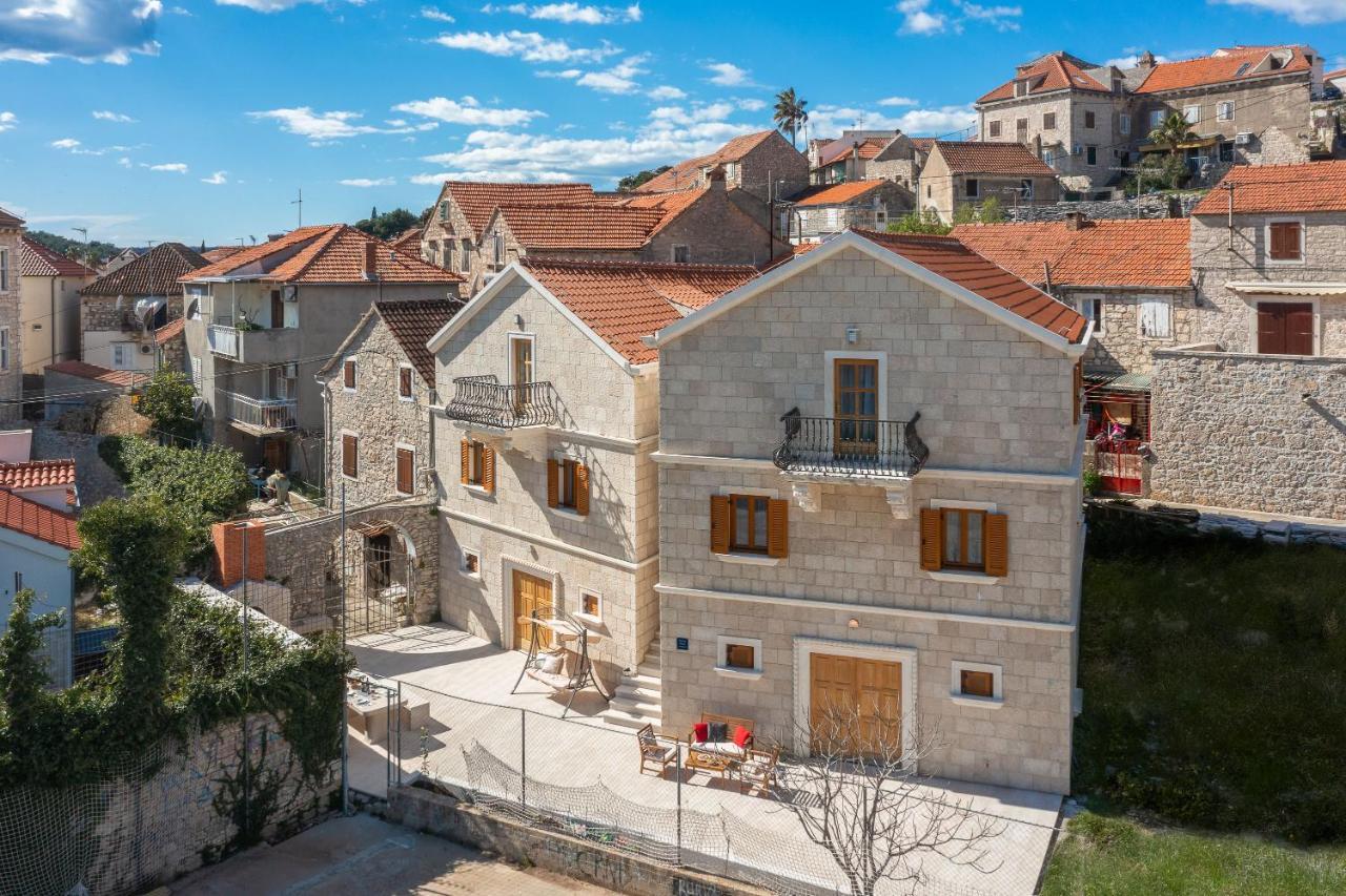 Luxury Stone Villa Nevija 2022 Milna  Esterno foto