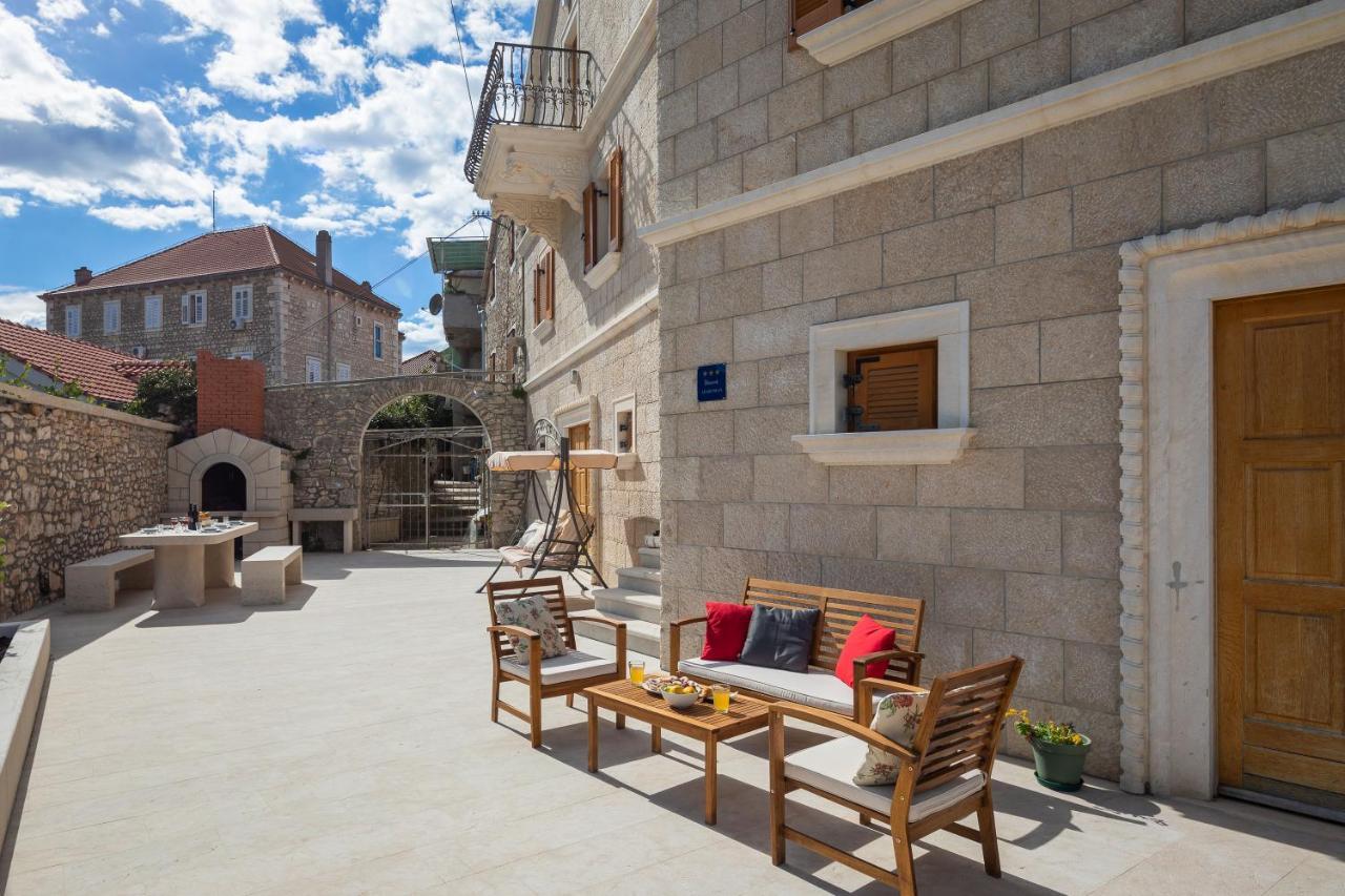 Luxury Stone Villa Nevija 2022 Milna  Esterno foto