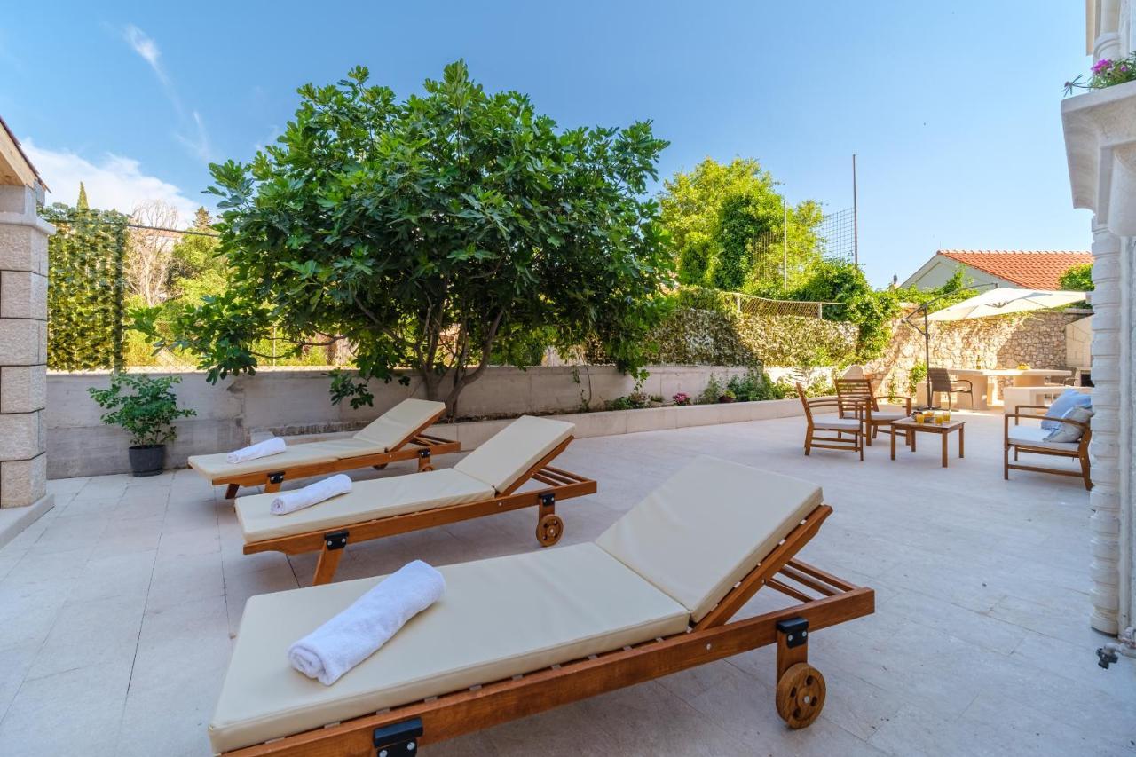 Luxury Stone Villa Nevija 2022 Milna  Esterno foto