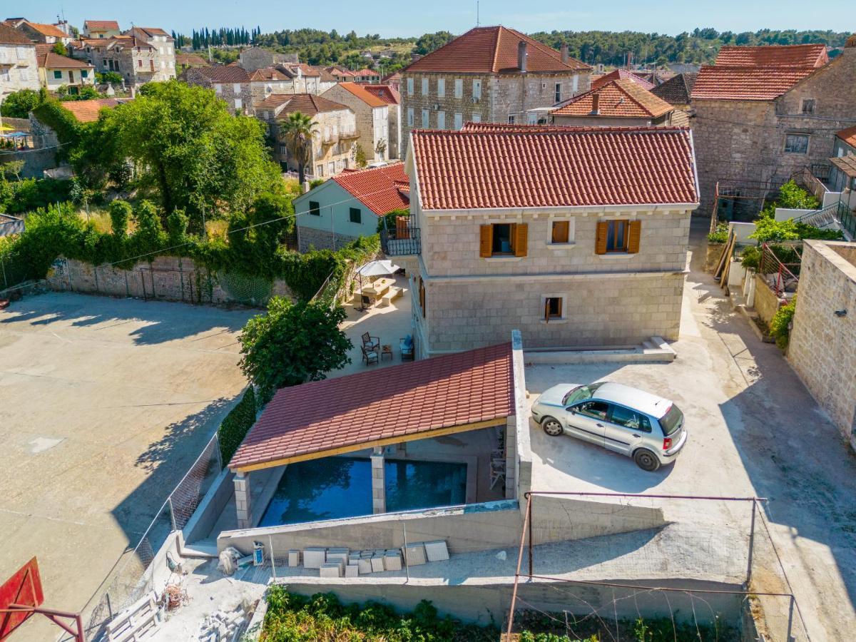 Luxury Stone Villa Nevija 2022 Milna  Esterno foto
